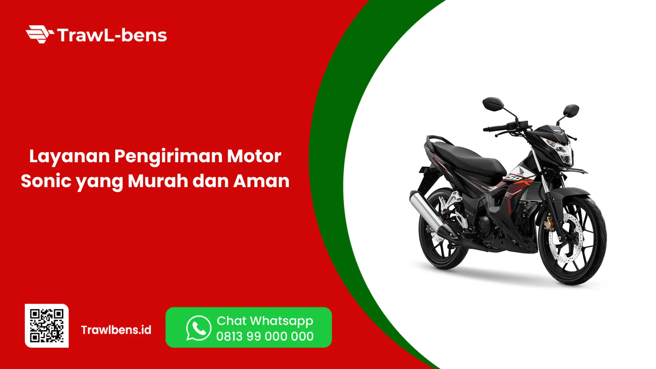 Layanan Pengiriman Motor Sonic yang Murah dan Aman