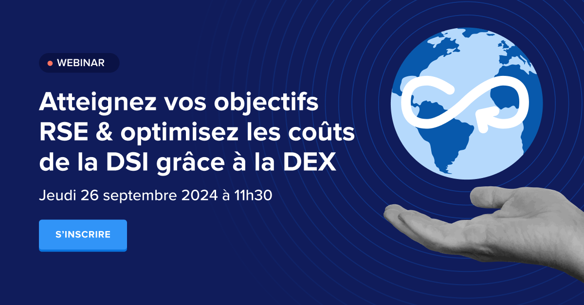 Atteignez vos objectifs RSE & optimisez les coûts de la DSI grâce à la ...
