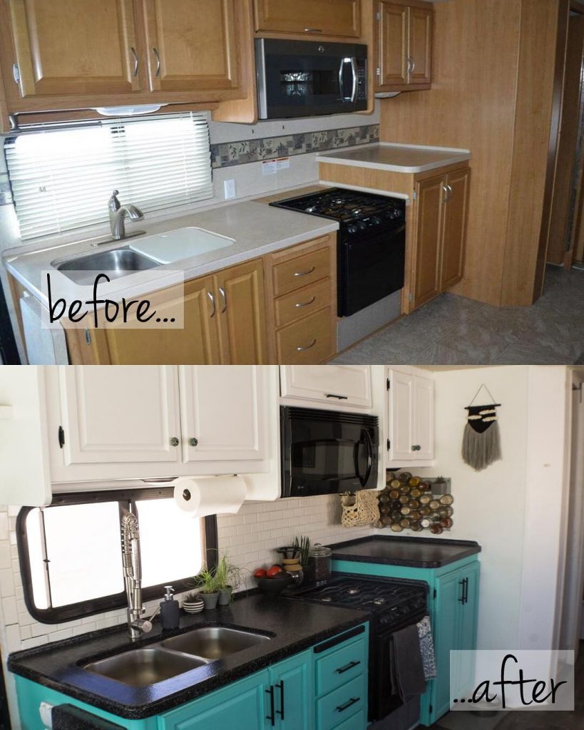 Redoing your RV's kitchen can make a big difference in the space.