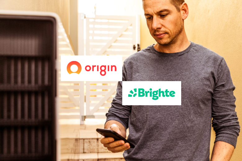 Brighte partners with Origin to help make batteries more affordable for households across Australia