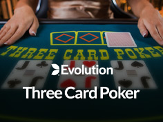 Evolution Three Card Poker Lobby