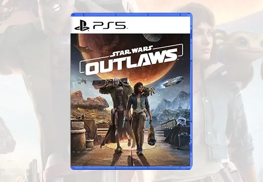 Imagem do produto Star Wars Outlaws PS5 - Físico em Vozão Games