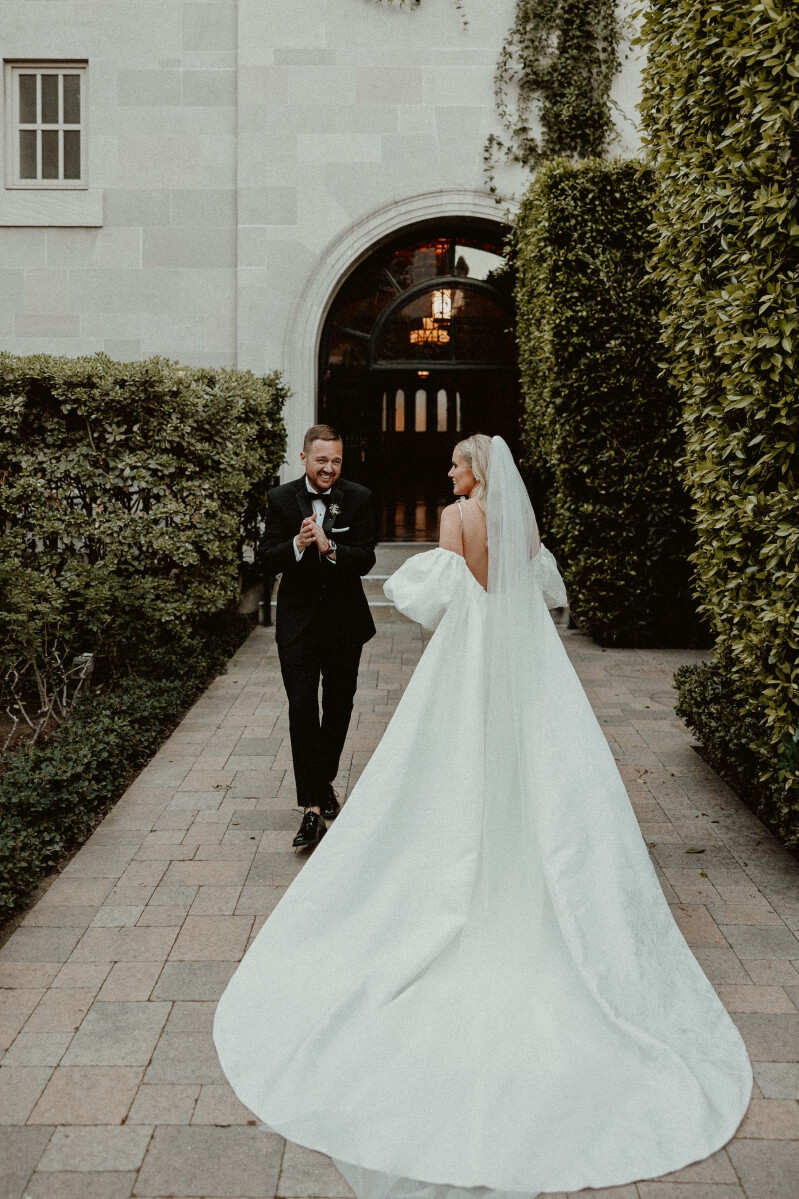 bride and groom