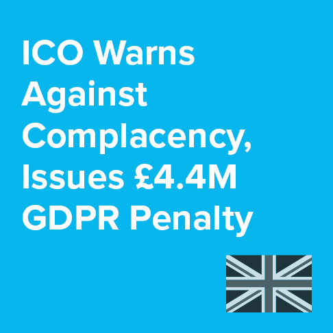 ICO Issues 4.4M Penalty