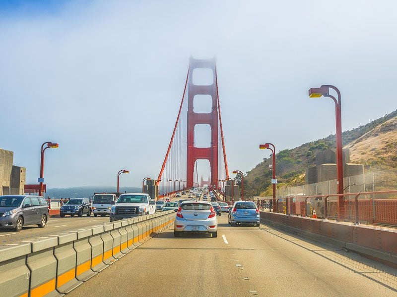 bigstock driving in san francisco golden gate bridge 