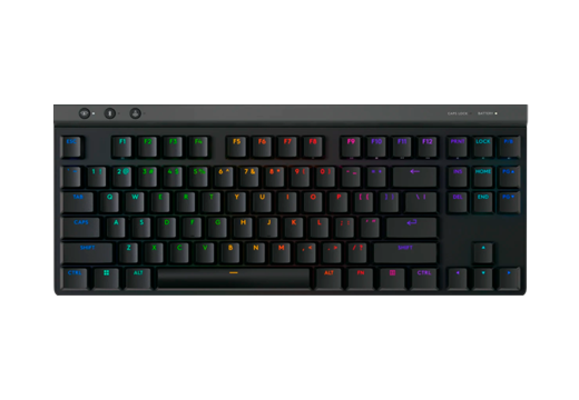 Imagem do produto Teclado Mecânico Gamer sem fio Logitech G515 TKL Lightspeed Switch Brown Tactile - Preto em Mercado Livre