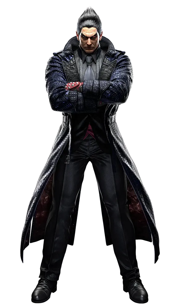Kazuya Mishima's official art for Tekken 8.