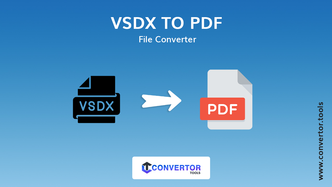 How to convert vsdx to pdf