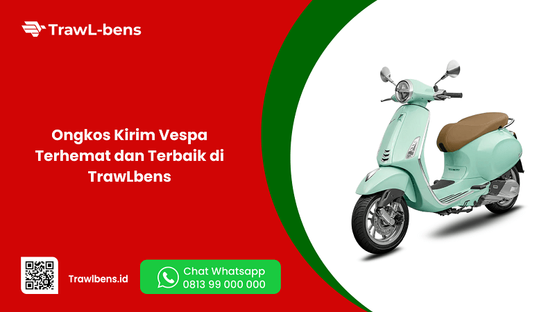 Ongkos Kirim Vespa Terhemat dan Terbaik di TrawLbens