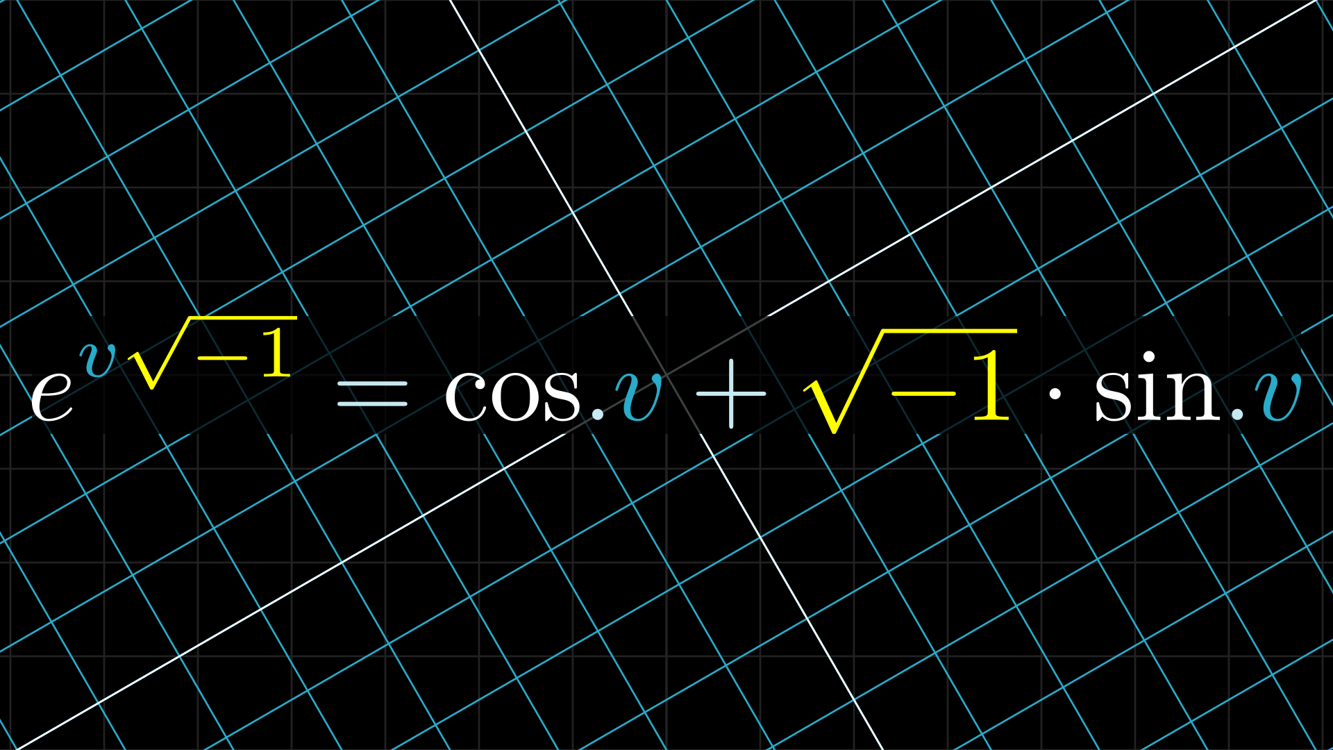 The most remarkable formula in mathematics.