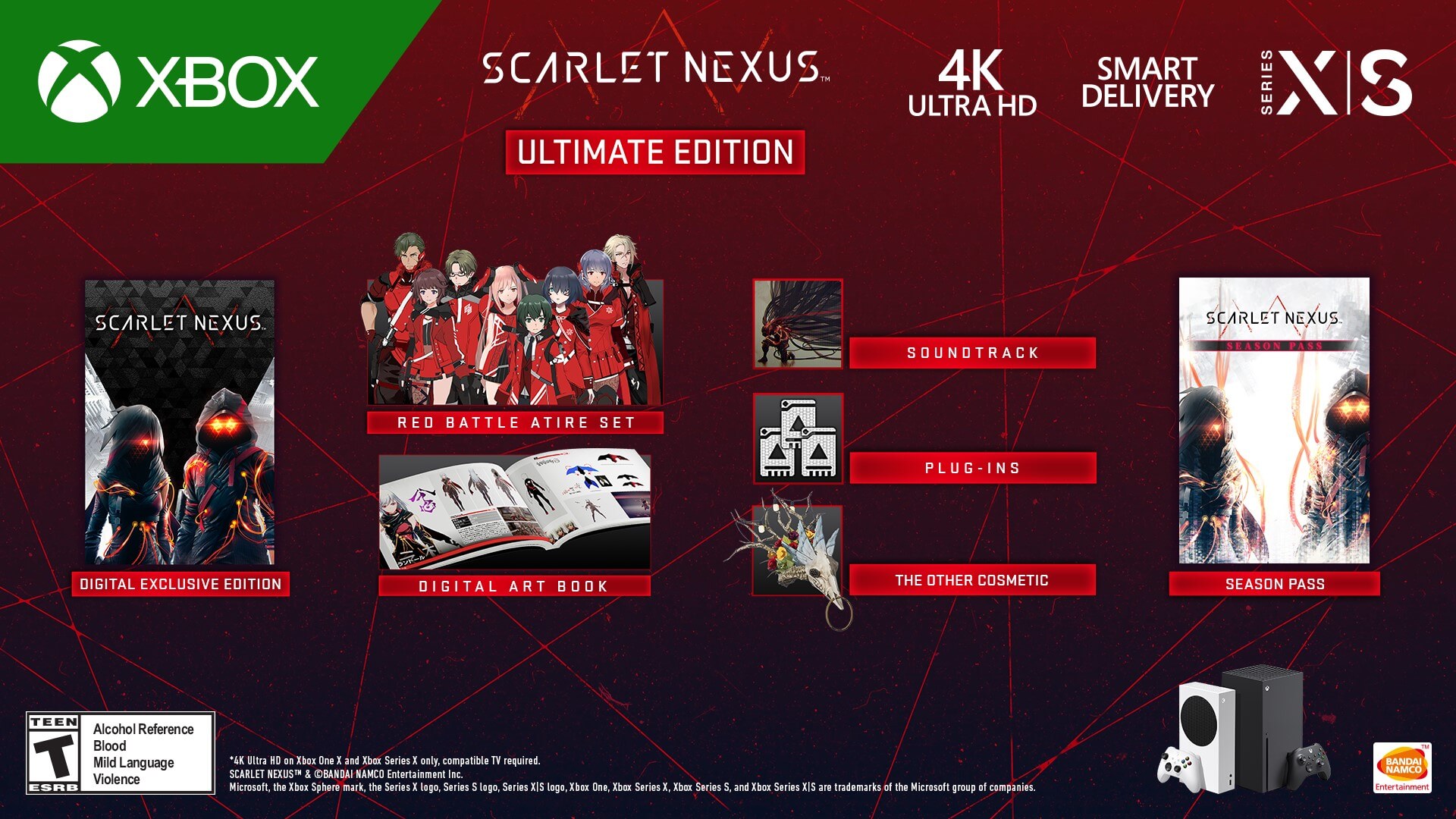 SCARLET NEXUS Deluxe Edition