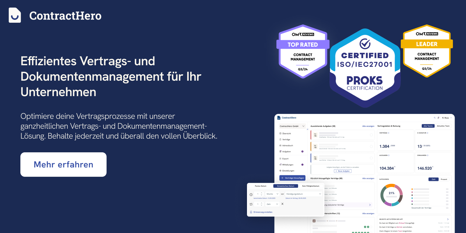 Mehr zu ContractHero erfahren