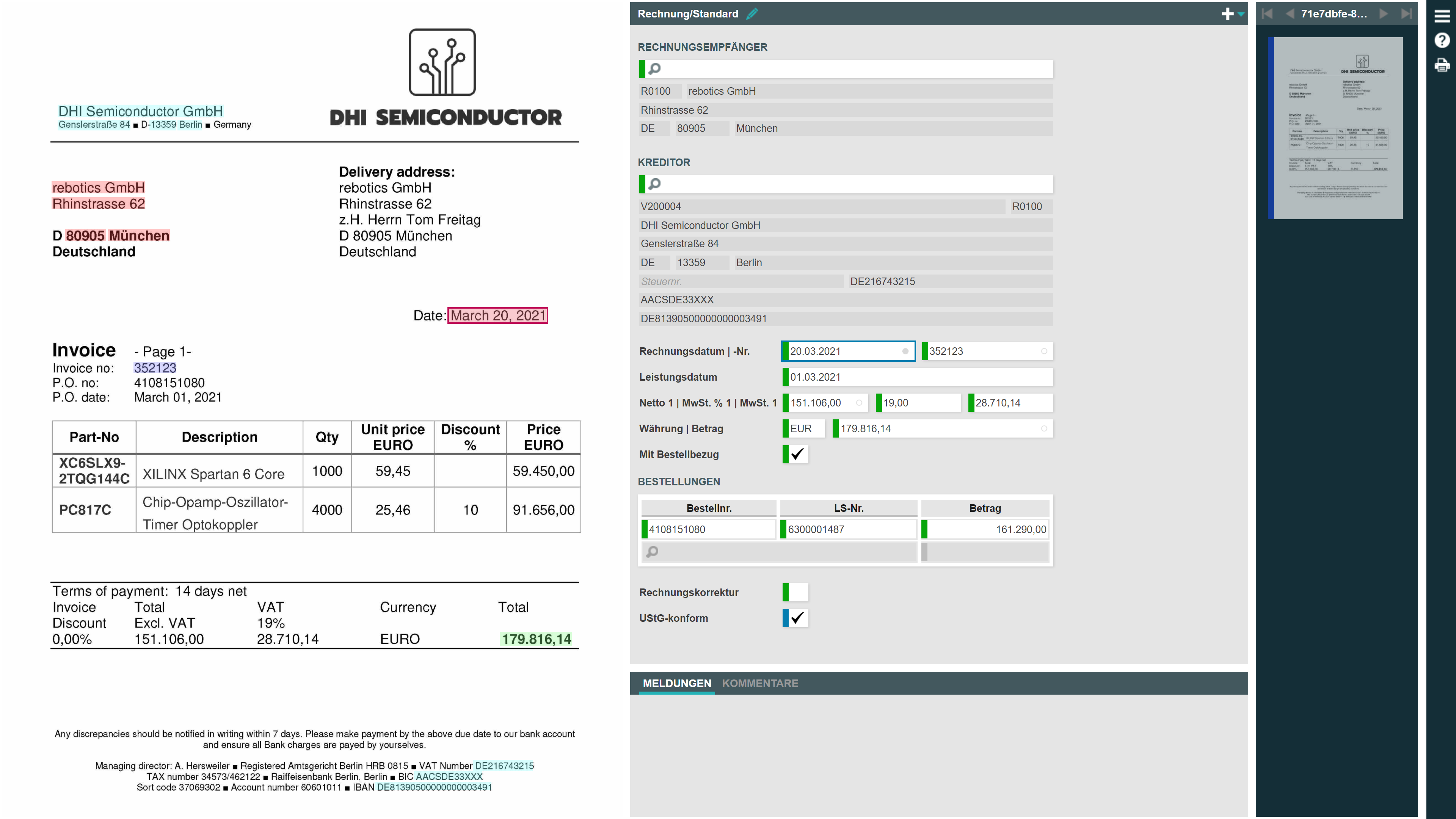 Automatisierte Buchhaltung mit KI bei der Josef Gartner GmbH