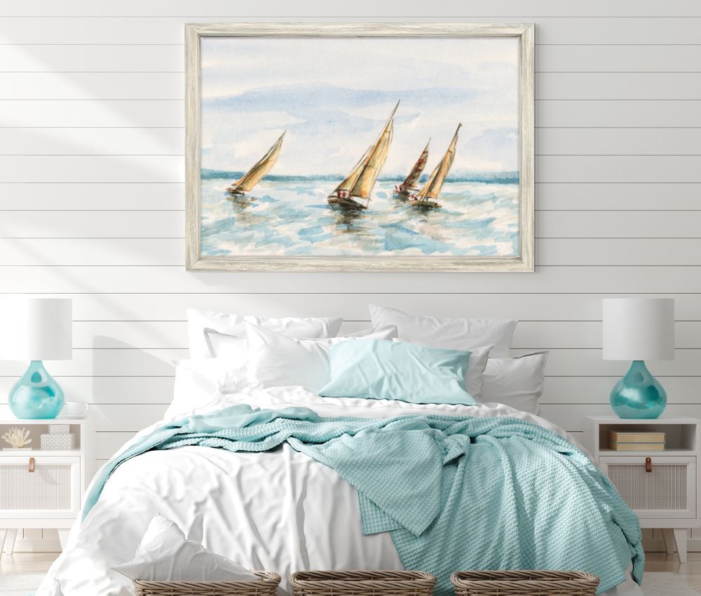 Custom Coastal Frames for Stunning Summer Wall Art! | Pictureframes.com