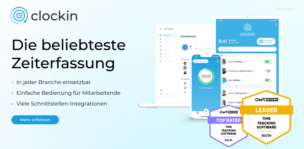 Mehr zu Clockin erfahren