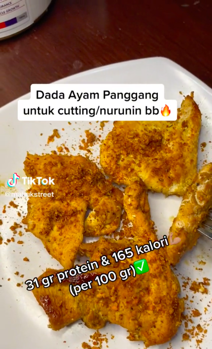 Resep Dada Ayam Fillet Tinggi Protein