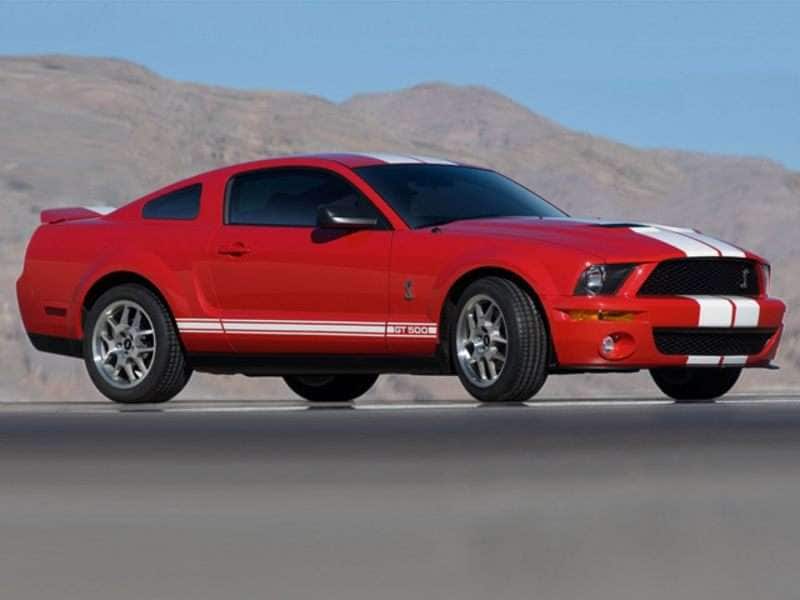 2007 ford shelby gt500 red 