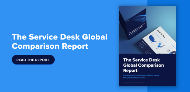 The Service Desk Global Comparison Report | Nexthink