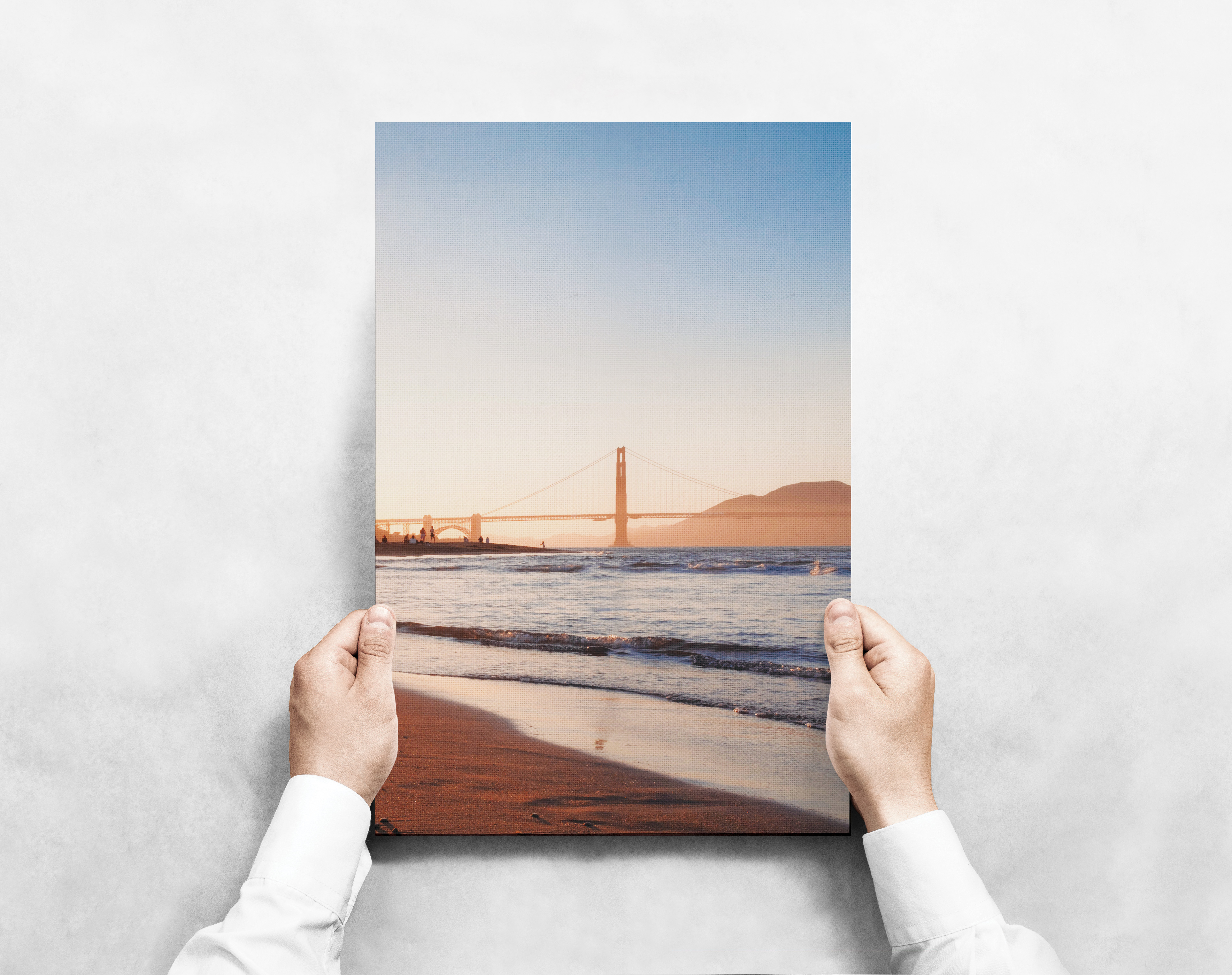 Canvas print of Golden Gate Bridge in San Francisco, California