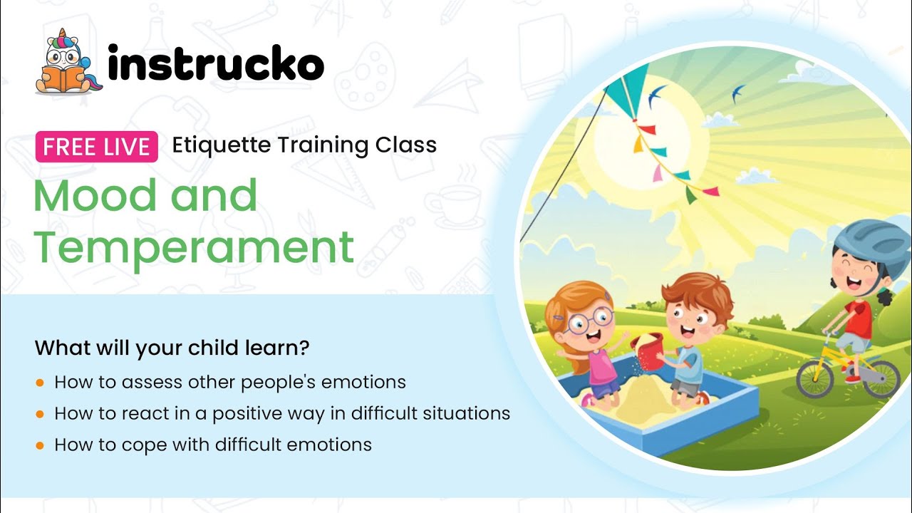 Live Personality Development class for kids