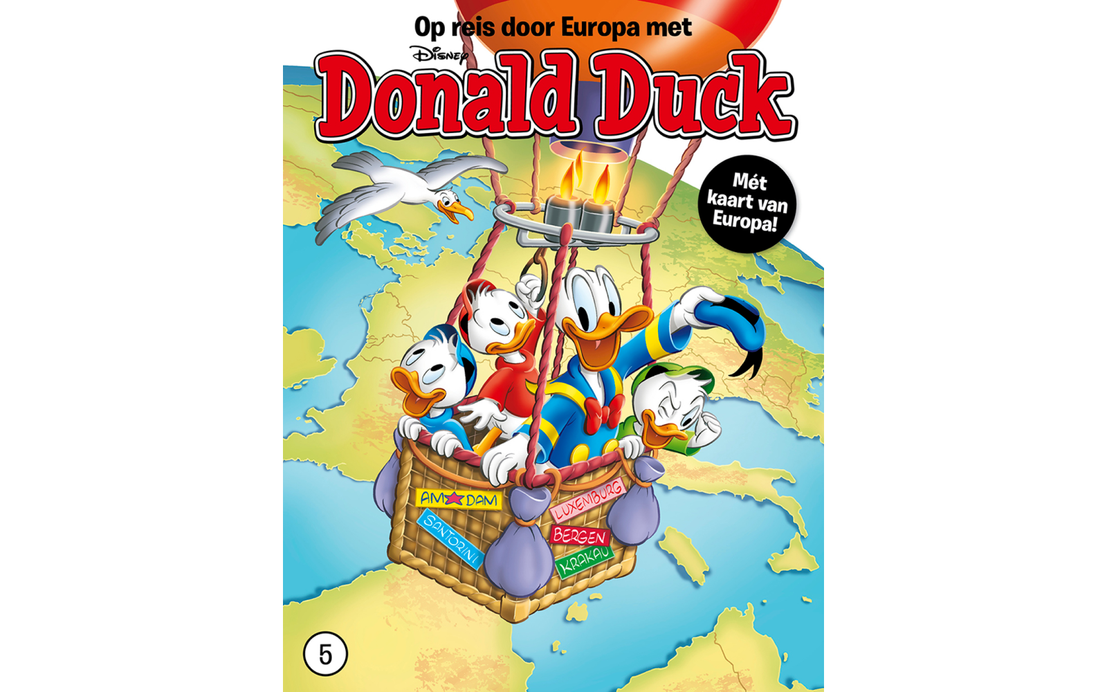 Donald Duck Reis door Europa deel 5
