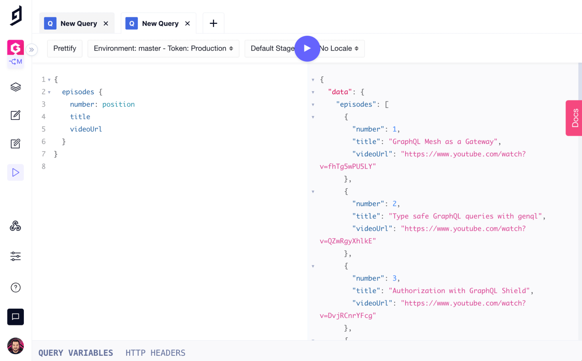 fetching content from hygraph