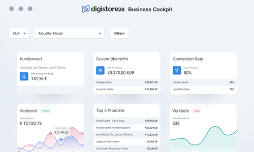 Digistore24 Screenshot