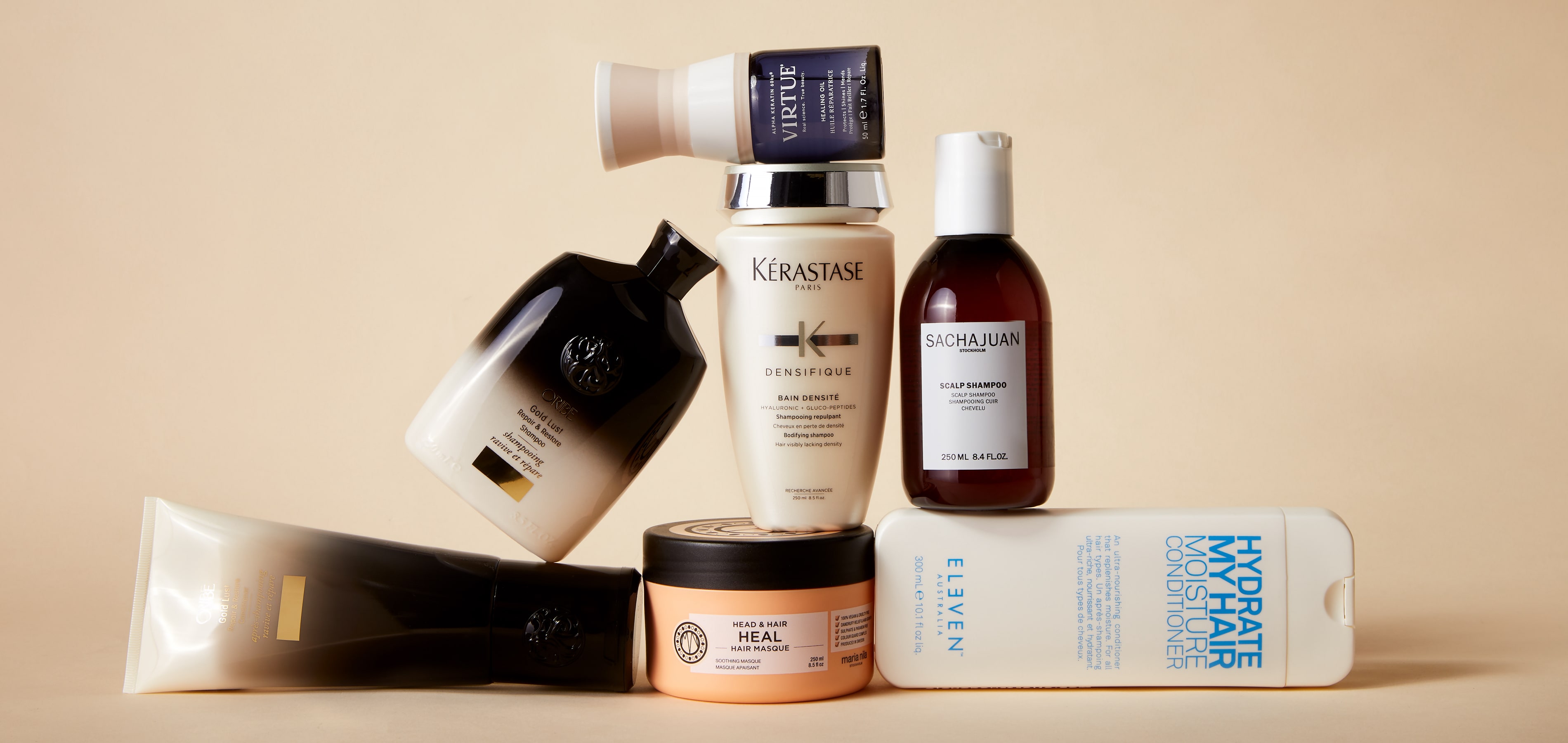 Luxury hair shop care products