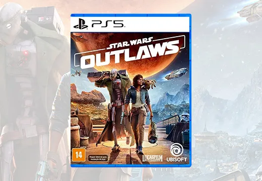 Imagem do produto Star Wars Outlaws SteelCase PS5 - Físico  em Americanas