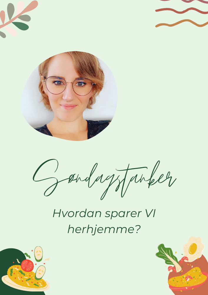 Søndagstanker: Hvordan sparer VI herhjemme?