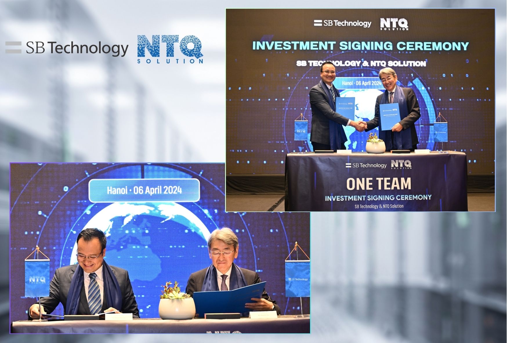 NTQソリューションとSBテクノロジー、ベトナムでの投資と技術協力に署名へ