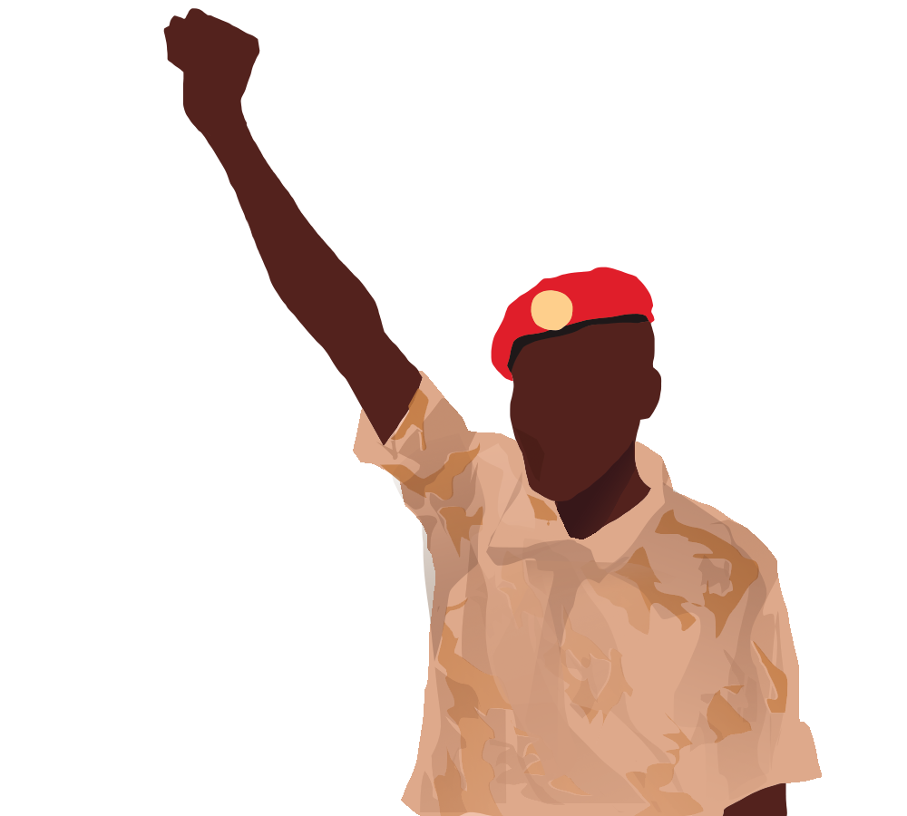 Armed conflict between rival factions of the military government erupted in which African country?