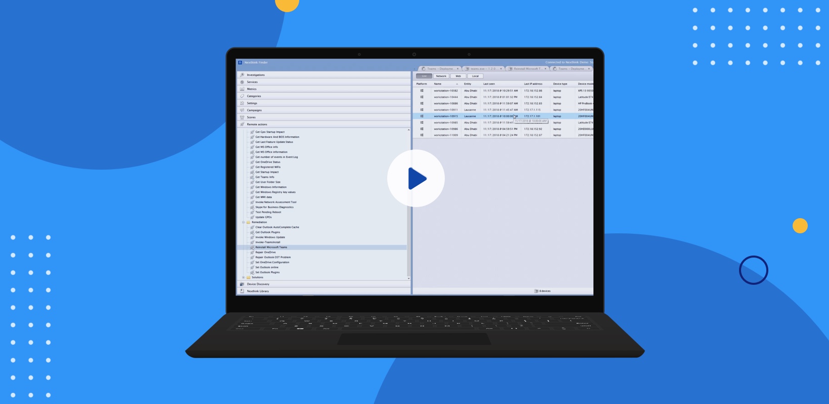 MS Teams: Health investigation and remote action remediation | Product ...