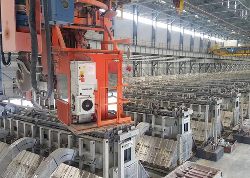 Refrigeración de cabinas de grúa en una central térmica 