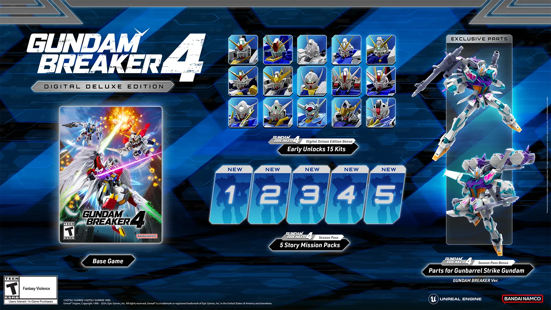 GUNDAM BREAKER 4 Deluxe Edition