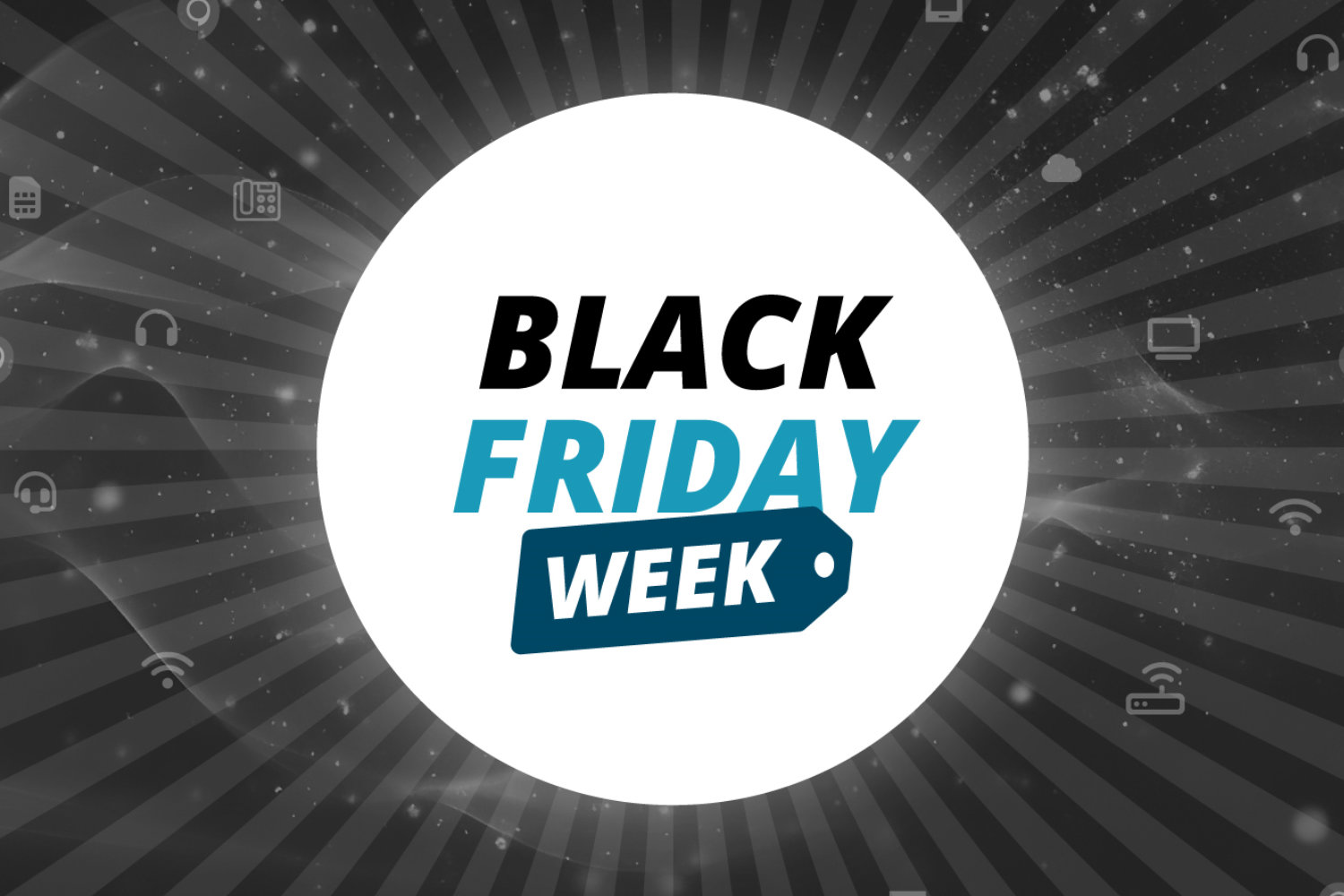 Black Friday en Cyber Monday bij KommaGo logo