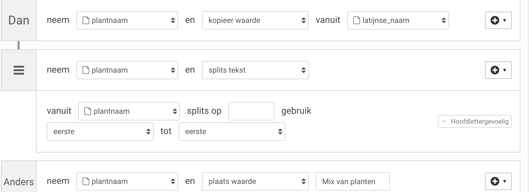 Aanpassen productinformatie