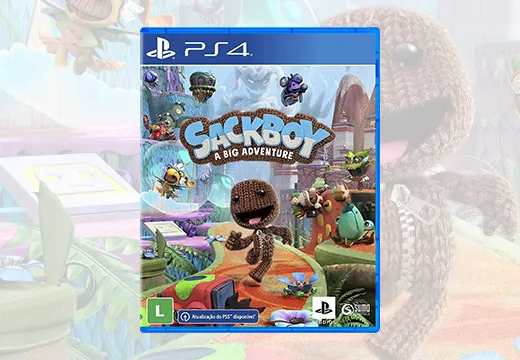 Imagem do produto Sackboy: Uma Grande Aventura PS4 - Físico em Kabum