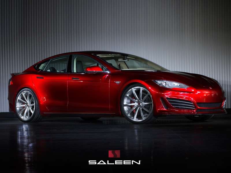 tesla model s saleen 