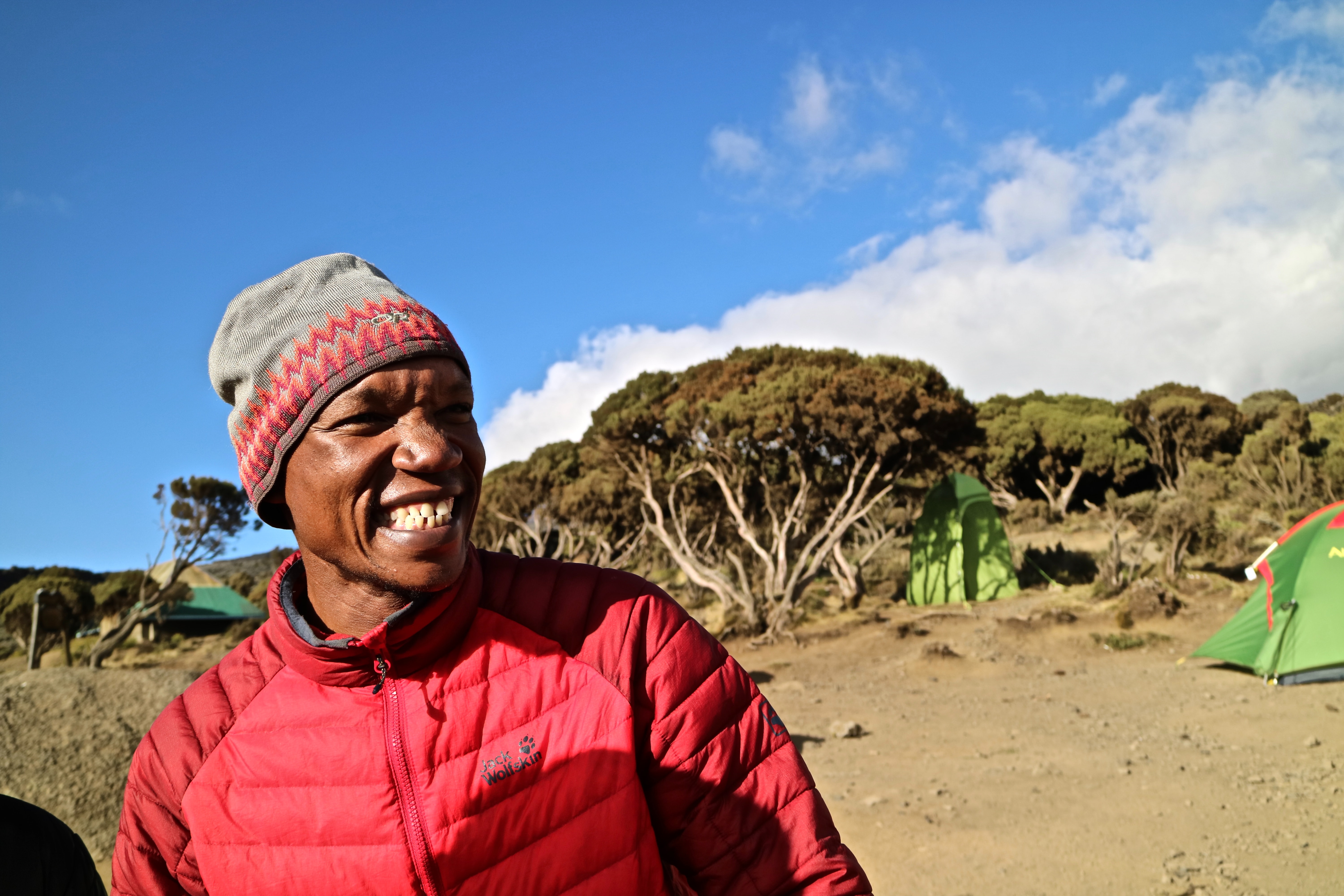 Guide at Mount Kilimanjaro