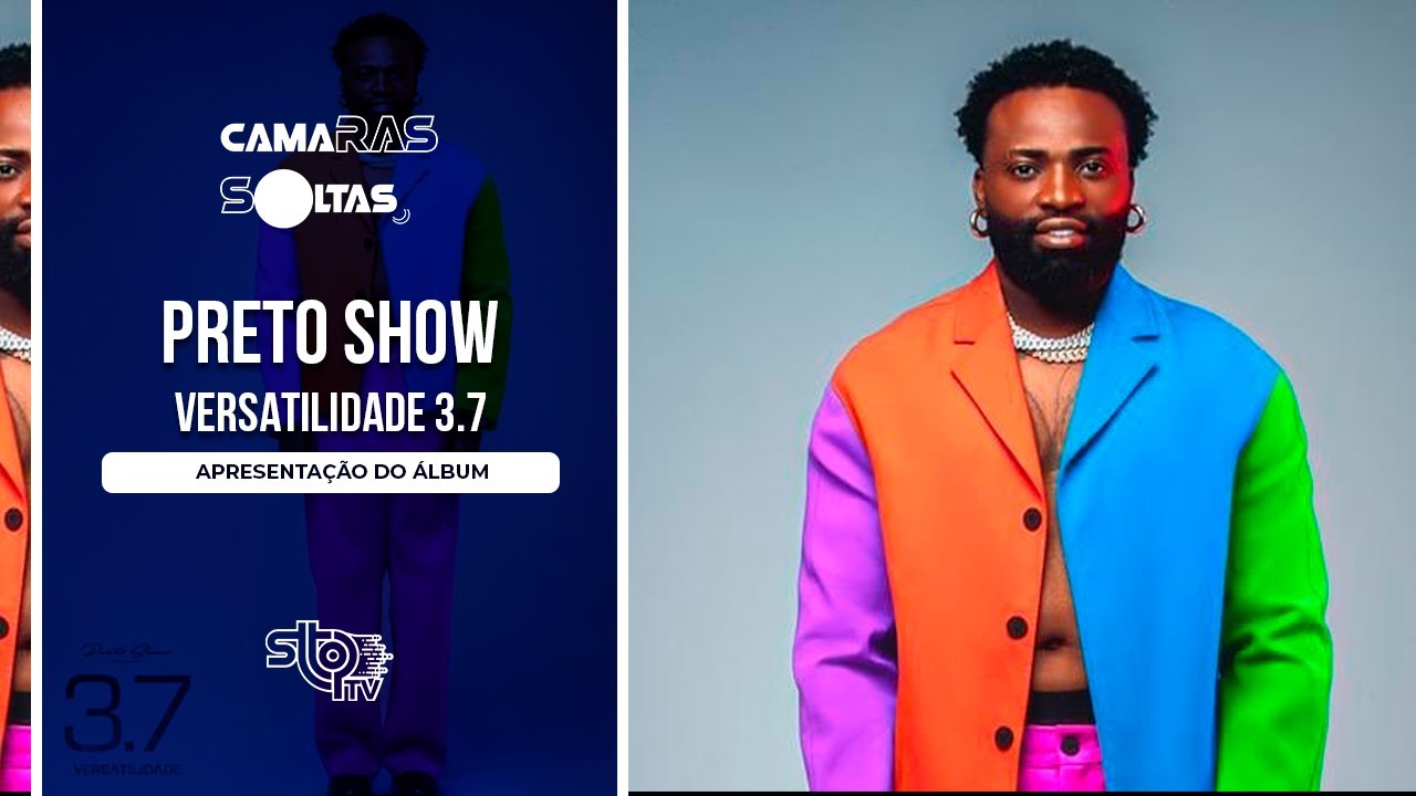 Câmeras Soltas - Preto Show | Apresentação do Álbum versatilidade 3.7