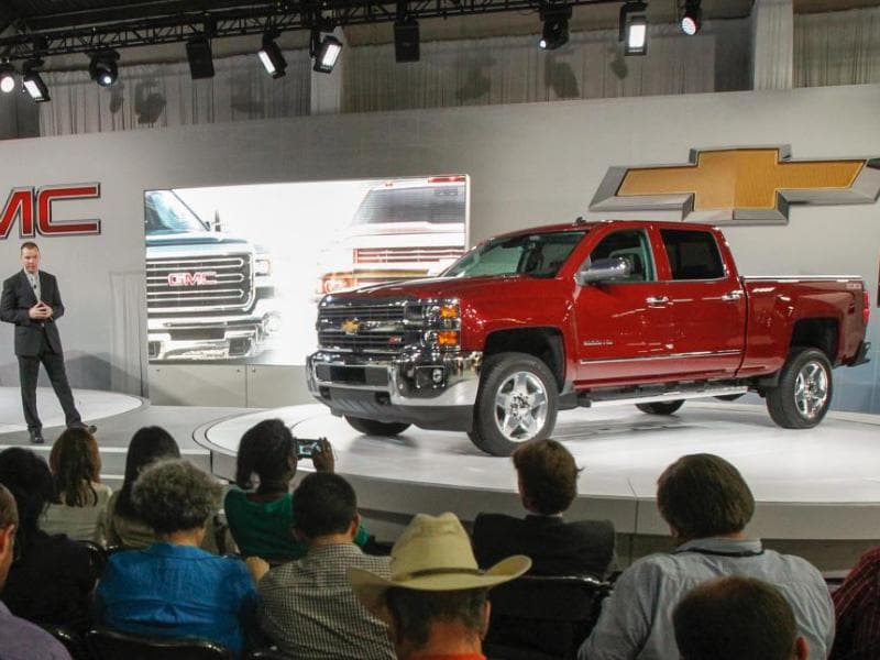 2014 LA Auto Show gmc sierra 2015 