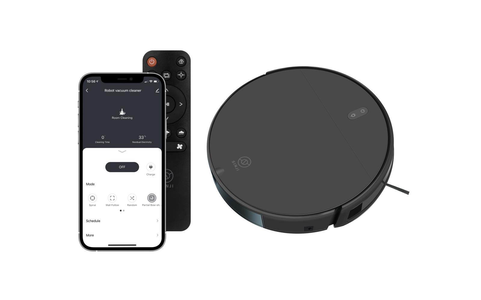 Smart Robot Stofzuiger Sinji De