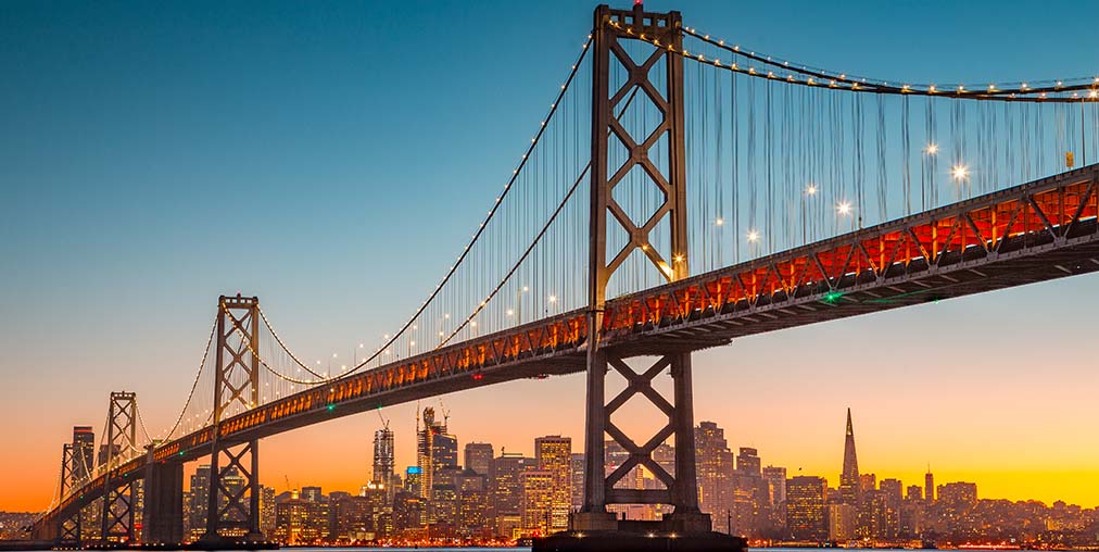 WIDE-Oakland Bay Bridge-California