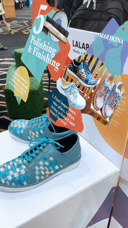 An AR experience created by MeshMinds for a sustainable shoe brand.