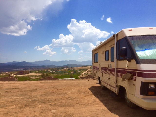El Valle RV Park is a beautiful campground in the heart of Baja wine country.