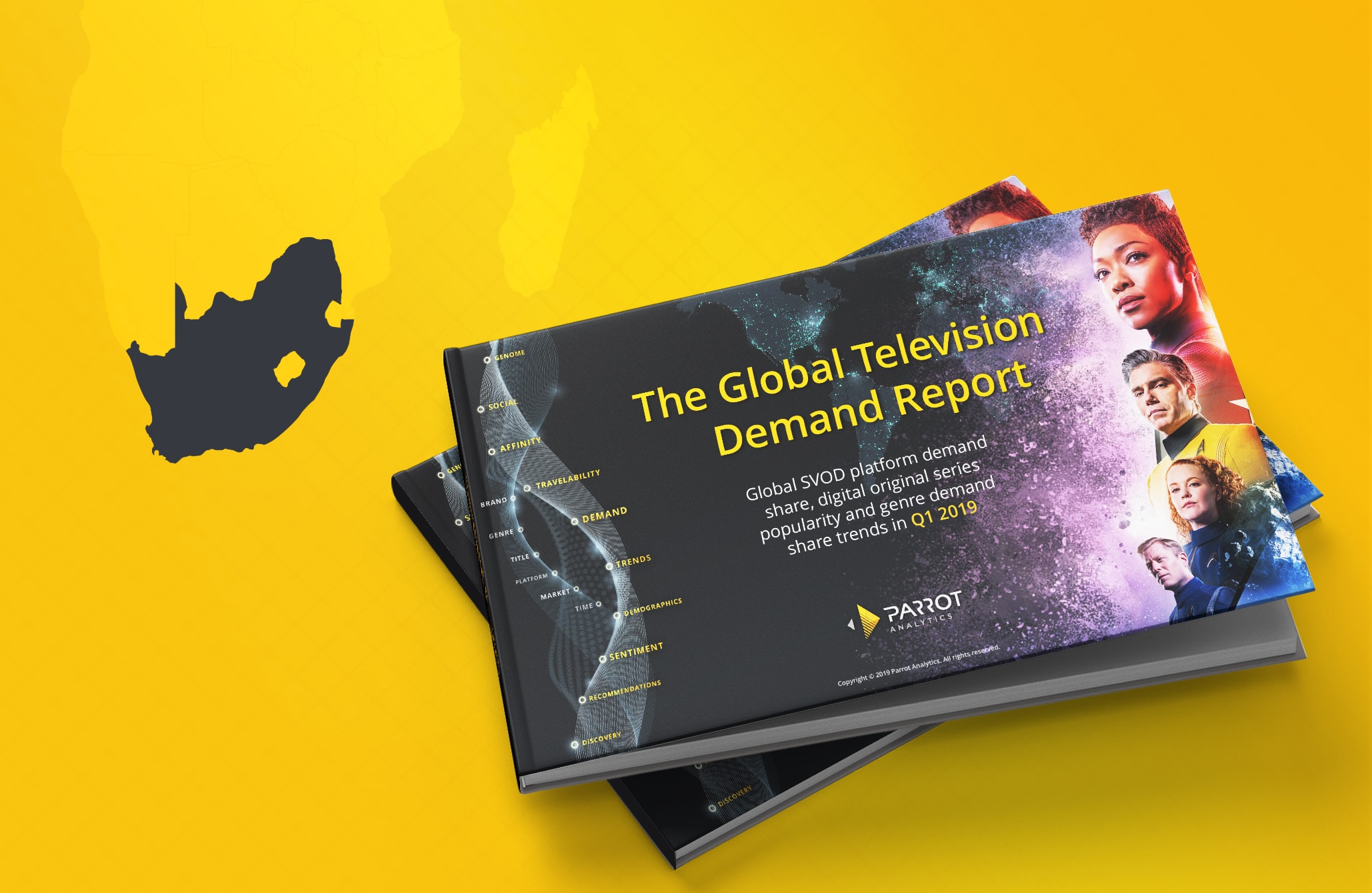 South Africa TV genre demand report Parrot Analytics