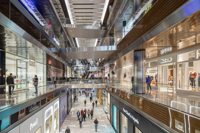 The Shops at Hudson Yards.