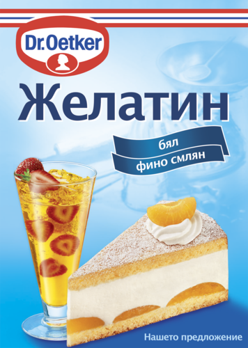 Желатин - Продукти