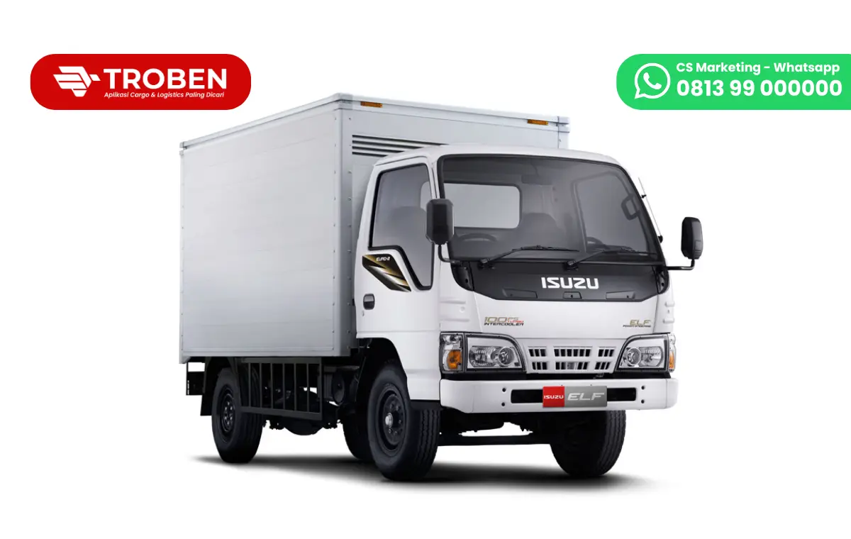 Ketahui Spesifikasi Isuzu Elf 100 PS, Truk Niaga yang Handal dan Efisien!